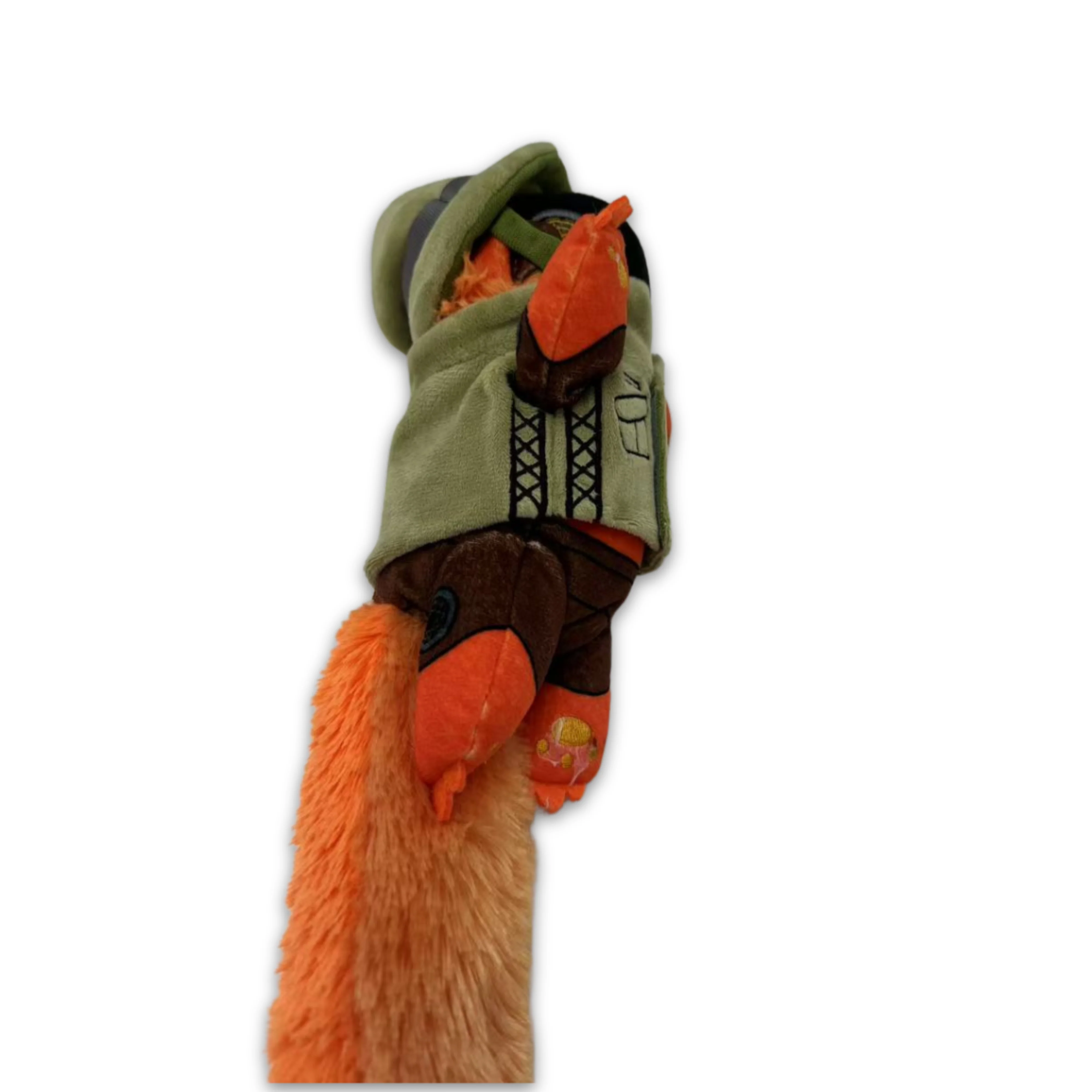 Protogen "Protobean Olive Uniform" - Plushie Accesory - Image 3
